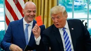 Trump und Infantino lenken das Geschehen der Fußball-WM