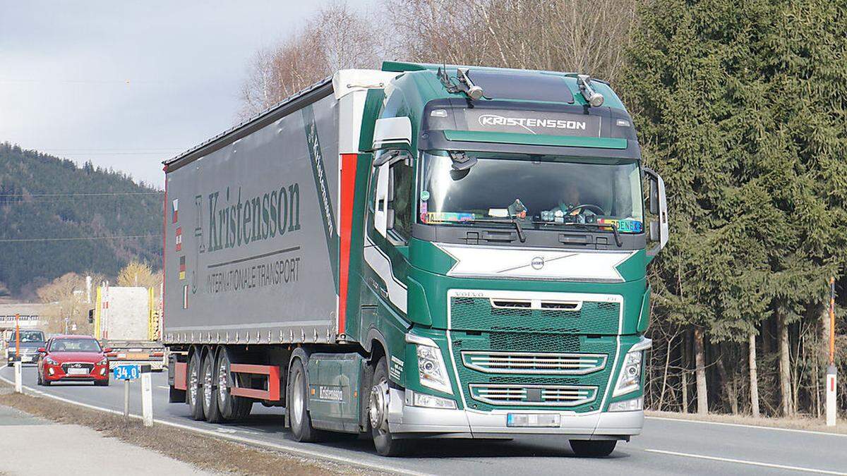 Der Lkw-Verkehr im Oberen Lavanttal hat in den vergangenen Monaten zugenommen