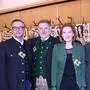 Helmut Linhart, Bezirksjägermeister Johann Hansbauer, Landesrätin Simone Schmiedtbauer und Landesjägermeister-Vize Burkhard Thierrichter (von links)
