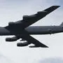 Die B-52 der US-Air Force auf ihrem Tiefflug über Zeltweg