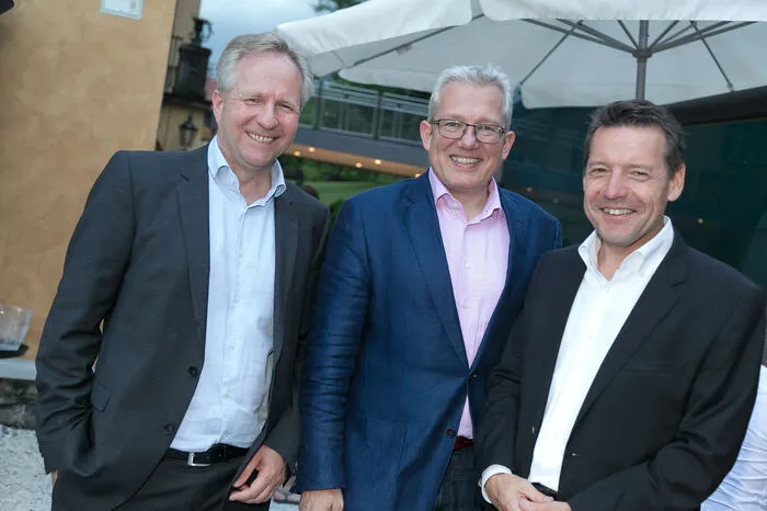 Dieter Johs (Wegraz), Thomas Spann (Kleine Zeitung), Nikolaus Lallitsch (Raiffeisen Immobilien)