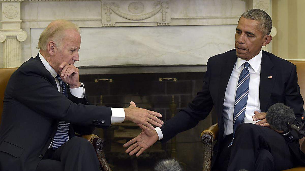 Joe Biden und Barack Obama erobern ein vorerst letztes Mal das Netz