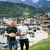 Das Veranstalterduo Philipp Walcher (li.) und Christian Steiner