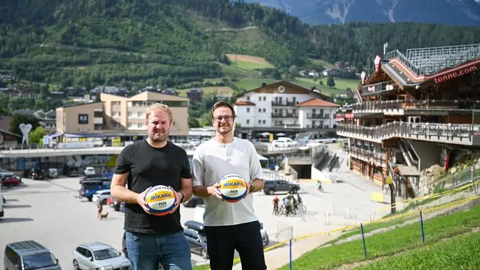 Das Veranstalterduo Philipp Walcher (li.) und Christian Steiner 