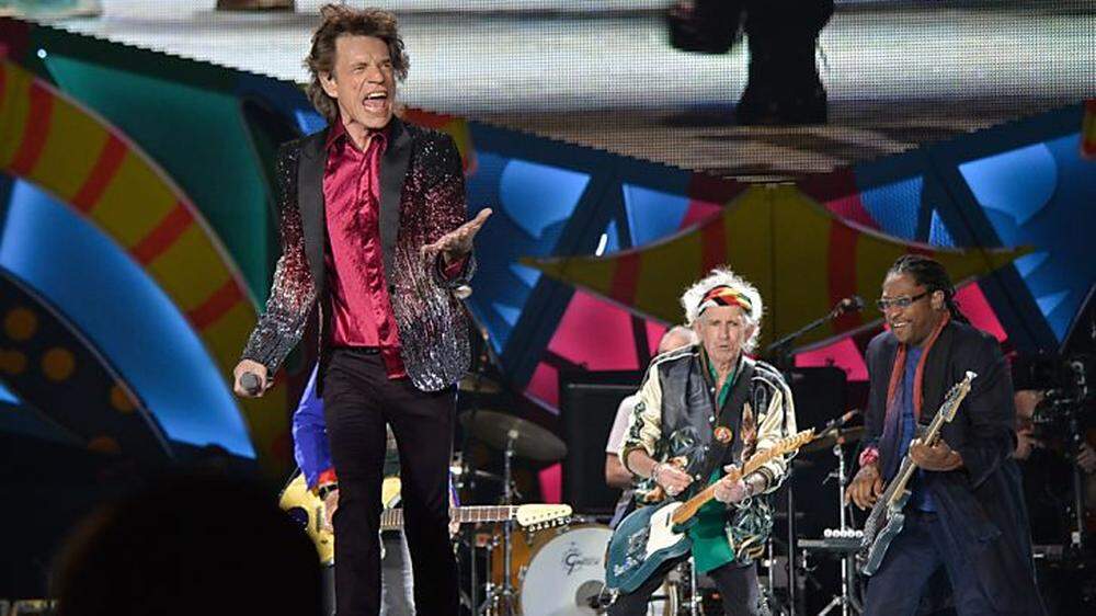 Rocken immer noch die Bühne: Rolling Stones