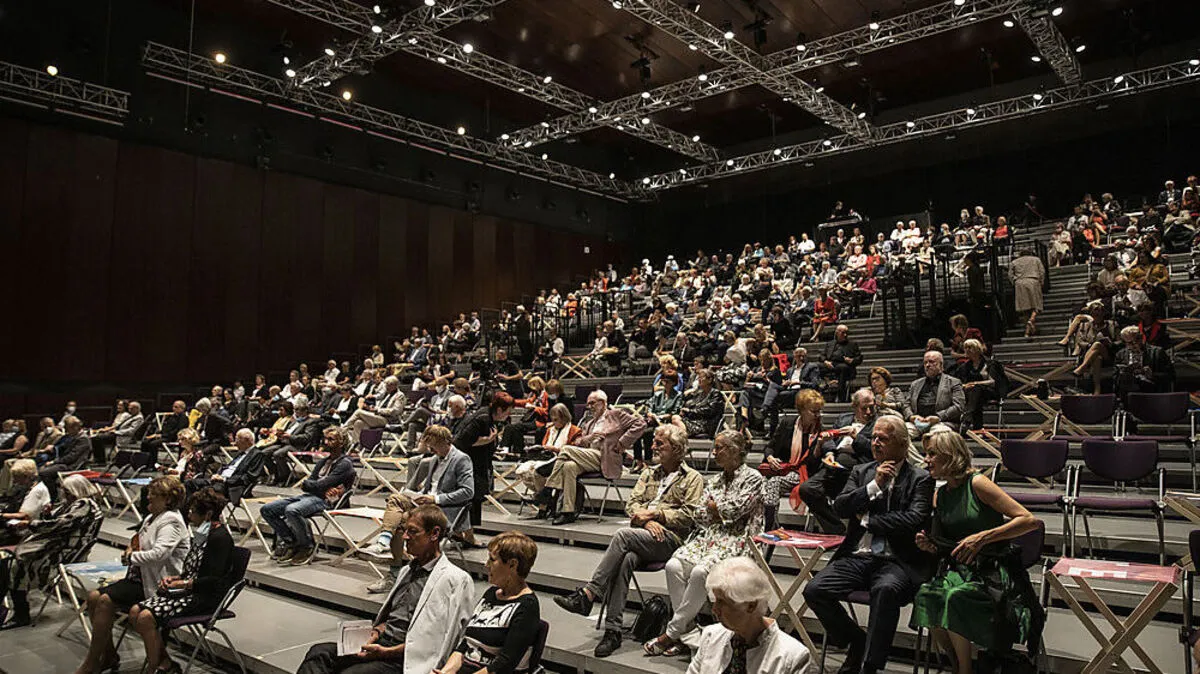 So sah die List-Halle bei der heurigen styriarte in "voller" Besetzung aus