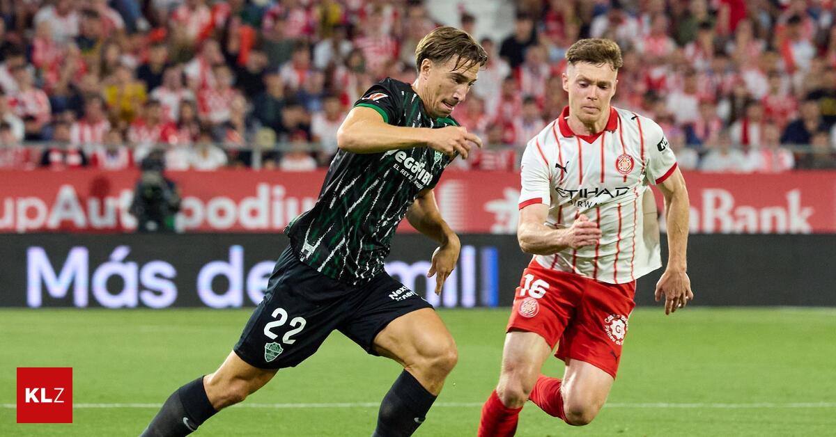 David Affengruber hat wohl sein letztes Spiel für Elche absolviert