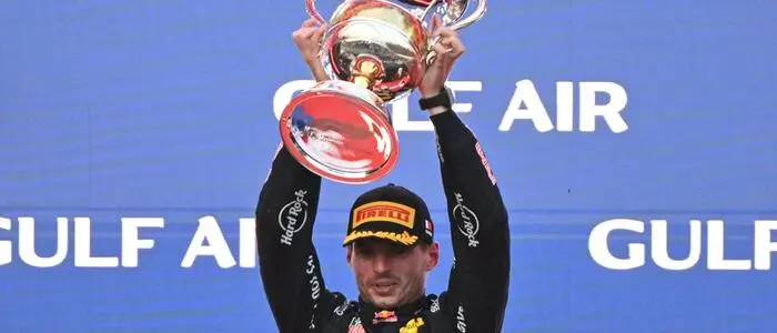 Max Verstappen fuhr beim Großen Preis von Bahrain seinen ersten Saisonsieg ein