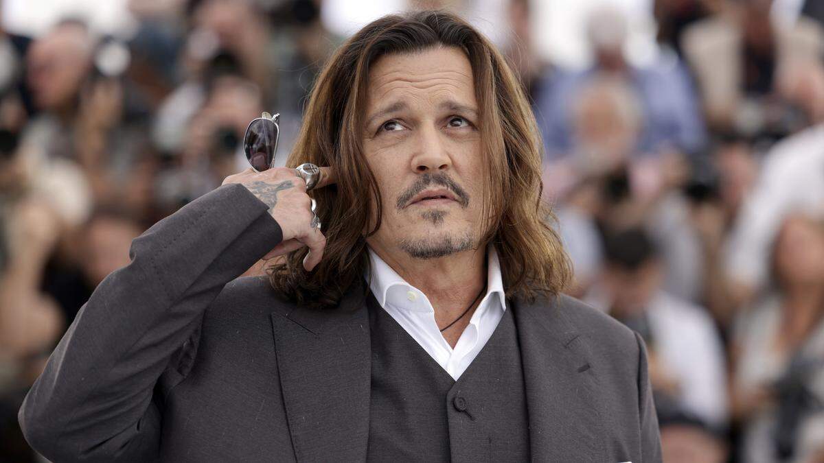 Johnny Depp in Cannes bei der Premiere zu „Jeanne du Barry“
