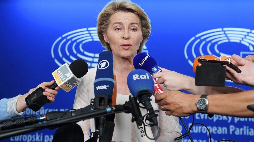 Ursula von der Leyen will das EU-Parlament überzeugen