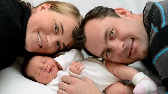 Anna ist das erste Kind von Birgit Pierer und Bernhard Raith aus Fladnitz/Teichalm
