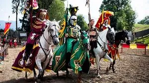 Von 2. bis 21. August finden auf Burg Sommeregg die Ritterspiele statt