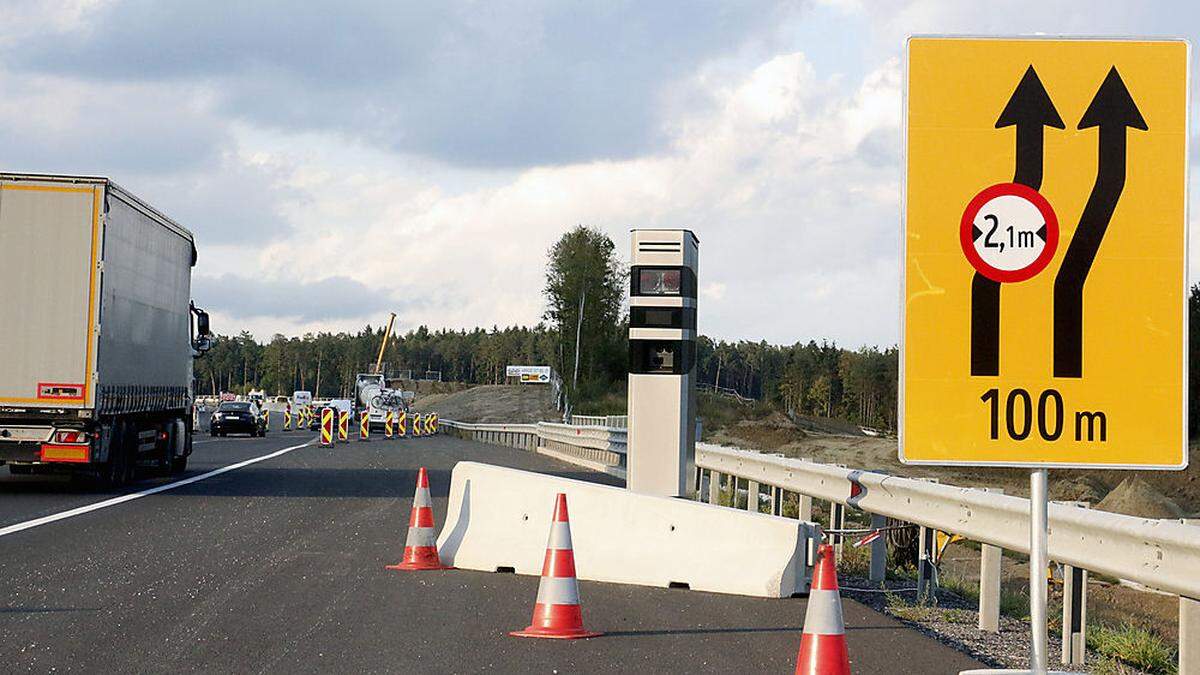 Gefürchtet: Das Radar auf der A 2