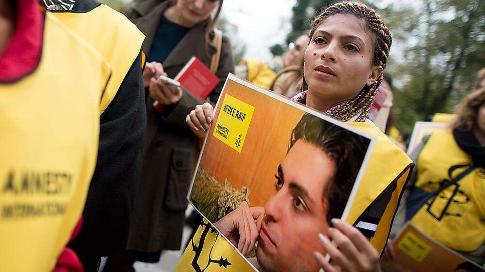Solidaritätskundgebung für Badawi