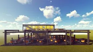 So stellte sich Semtainment das Restaurant vor. Auf dessen Grundkonzept möchte die Gemeinde ein Lokal errichten