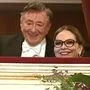 Richard Lugner mit seinem Opernballgast Ornella Muti im Februar