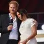 Glückliche Eltern: Meghan und Harry