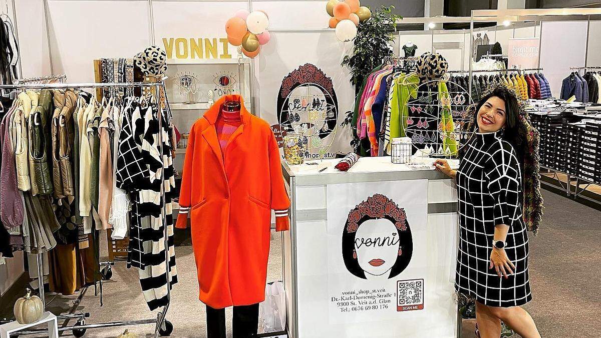 Yvonne Zerza hat 2022 ihren Pop-up-Store &quot;Vonni Shop&quot; eröffnet