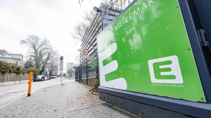 ESTAG, Energie Steiermark, Gebäude, Headquarter, Graz am 15.02.2023
