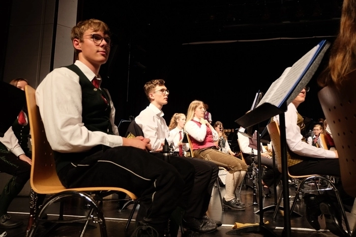 Das Konzert bildet traditionellerweise den Abschluss der einwöchigen Jugendblasorchester-Akademie.