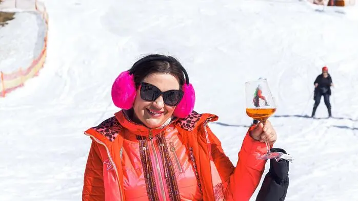 Strahlender Sonnenschein beim Retro-Skitag auf der Gerlitzen