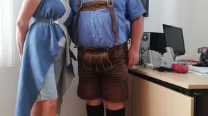 Ärztin Magdalena Putz mit ihrem Vorgänger, dem mittlerweile pensionierten Norbert Holzmüller