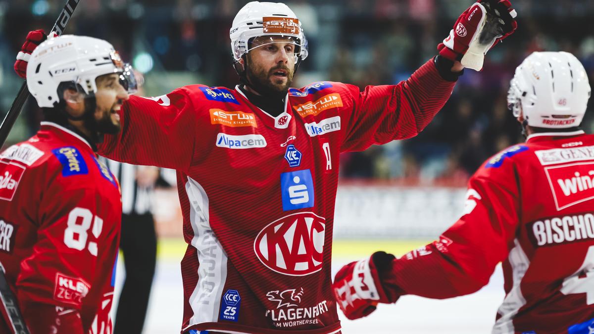 KAC-Topstürmer Jan Muršak kehrt wie Raphael Herburger nach der Pause zurück ins Line-up