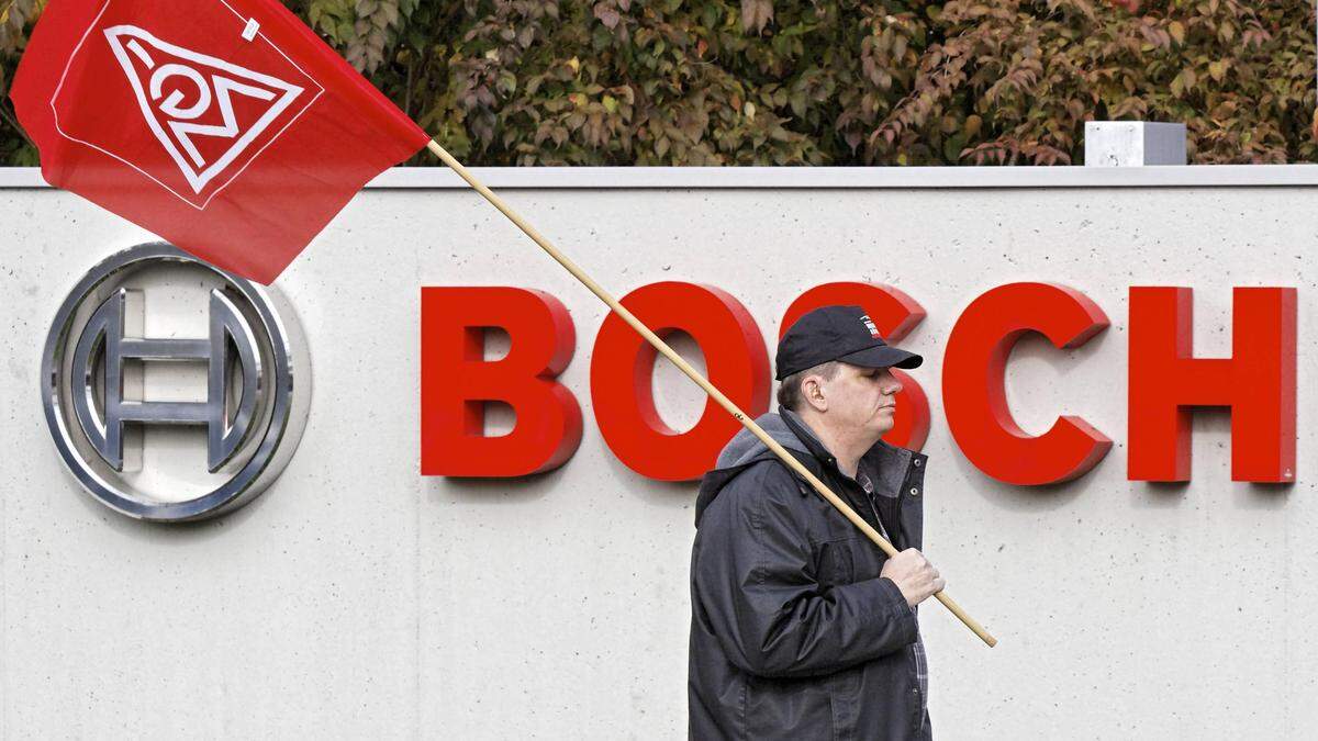 In Deutschland werden die Bosch-Beschäftigten von der Gewerkschaft IG Metall vertreten