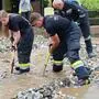 Schwerarbeit: Besonders die Unwetter im Juli forderten die Feuerwehrleute, hier etwa im Bezirk Murtal