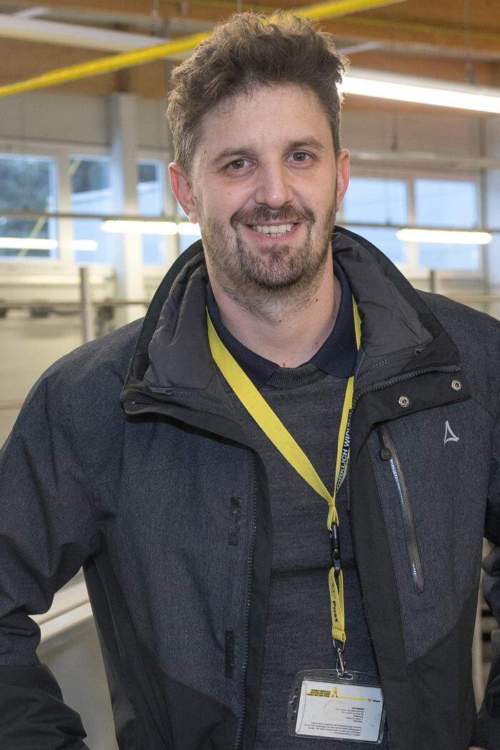 Daniel Haut, Standortleiter vom Post-Logistikzentrum Wernberg