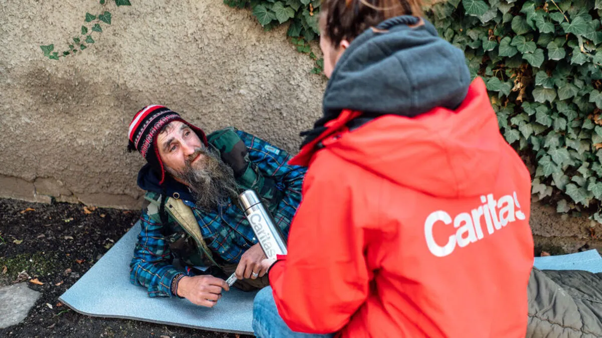 Das Kältetelefon der Caritas startet am Montag