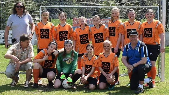 Die Schladminger Fußballerinnen