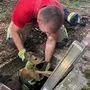 Die Feuerwehrleute zeigten ein Herz für Tiere