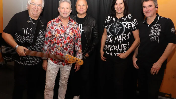 Die NOCKIS am Foto von Links: Wilfried Wiederschwinger, Gottfried Würcher, Markus Holzer, Siegfried Willmann und Thomas Trinkl.