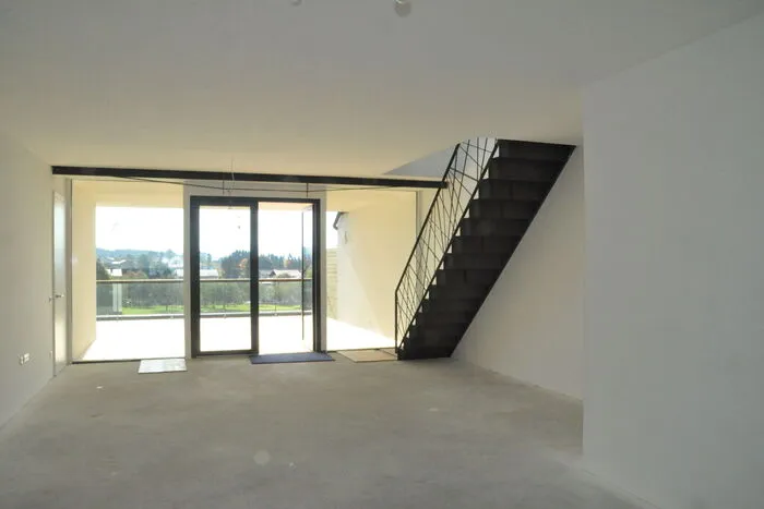 Die Wohnungen sind hell und mit viel Glas ausgestattet
