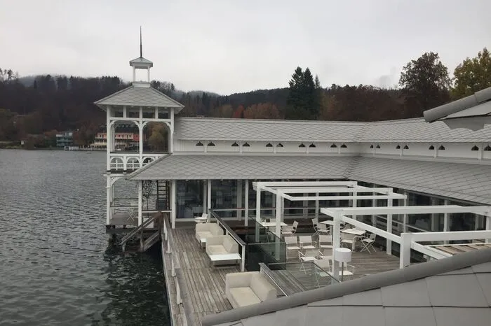 Das Werzers Badehaus in Pörtschach am Wörthersee ist auch für Tagesgäste zugänglich