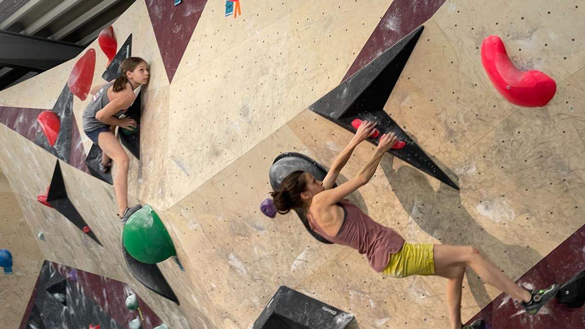 Andreas Messner (r.) sicherte sich den ersten Platz bei den Damen im Hobby-Wettbewerb