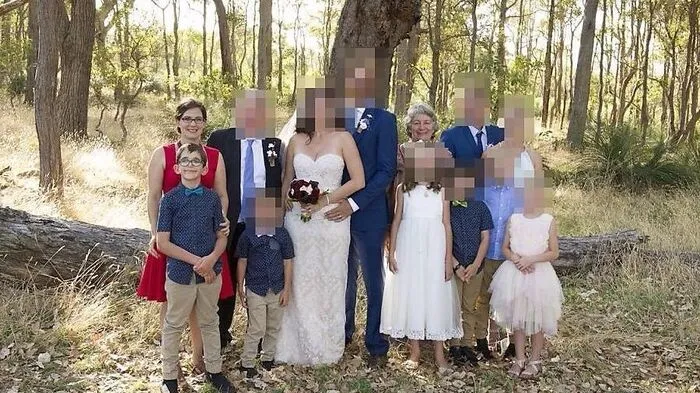 Familie Miles in glücklichen Tagen