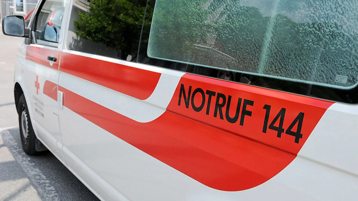 Die Rettung transportierte den Verletzten ins LKH Villach