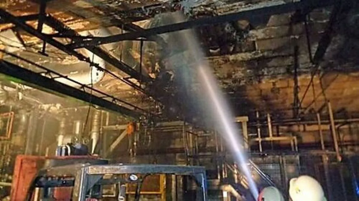 Rund 100 Feuerwehrleute bekämpften den Brand