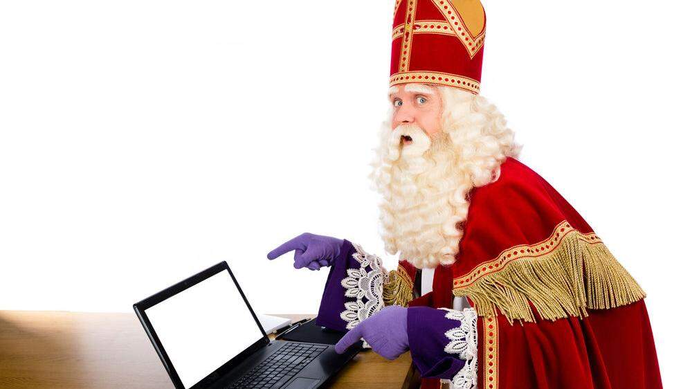 Sujebild: Es gibt zahlreiche Angebote, den Nikolaus via Streams und Online-Portalen ins Haus zu holen