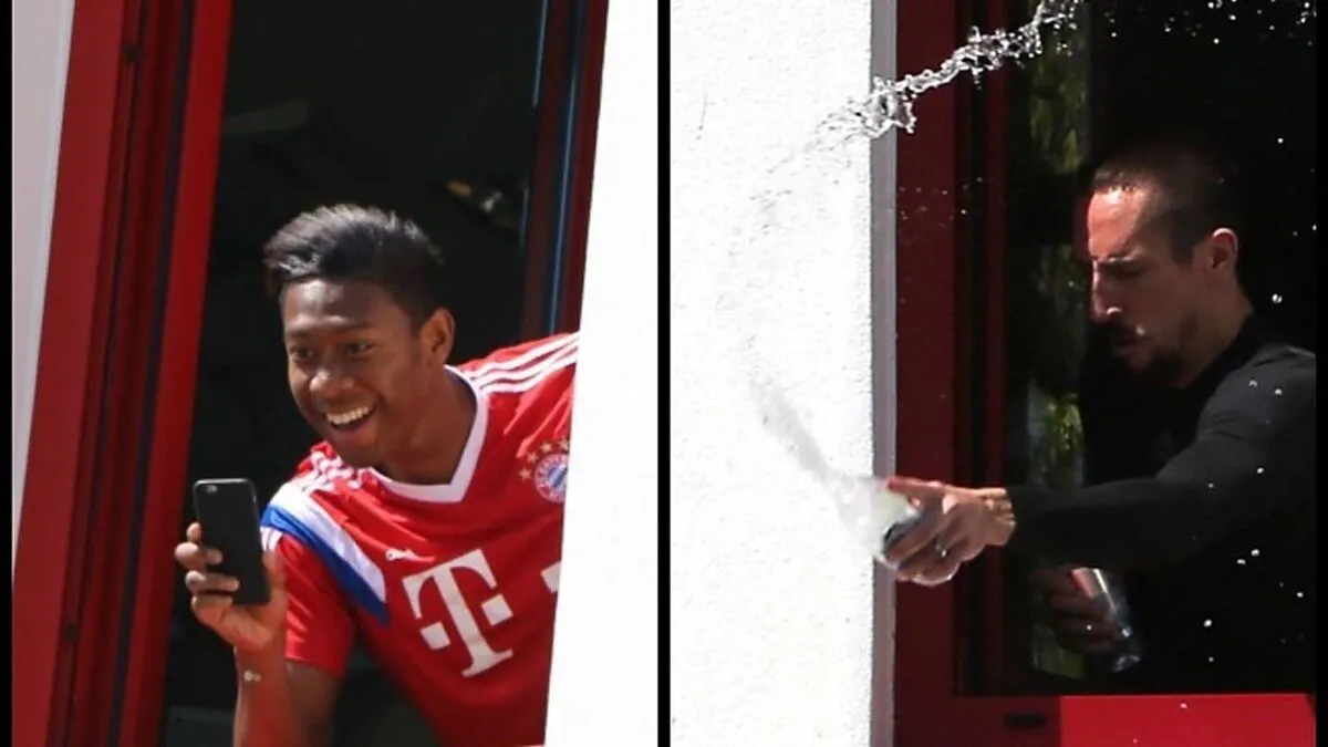 Da haben zwei aber viel Spaß ...