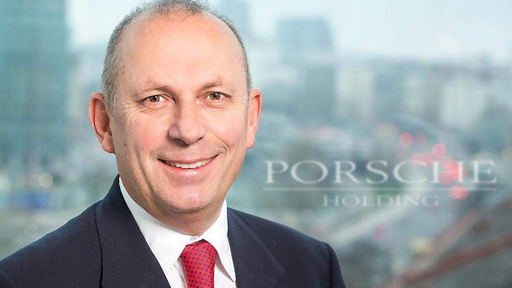 Sprecher der Geschäftsführung der Porsche Holding Salzburg, Hans Peter Schützinger