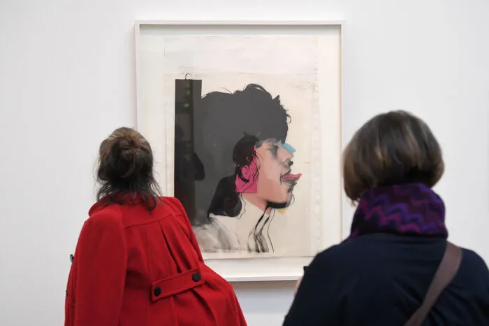 Ein Werk von Andy Warhol in der Ausstellung "WOW!"
