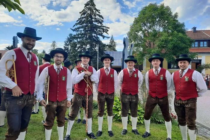 Mitglieder des Musikvereins Breitenfeld
