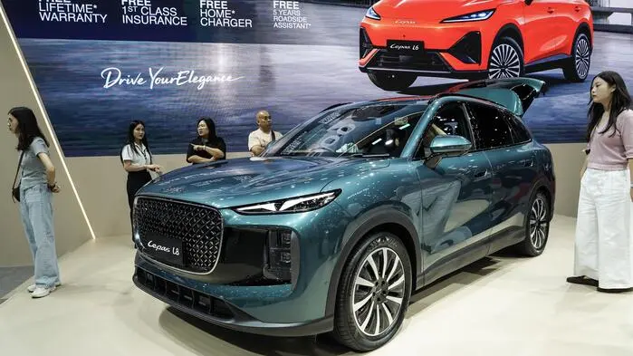 Der Lepas 8 bei der Big Motor Sale Messe in Bangkok | Lepas gehört zu Chery Automobile, Chinas größter Autoexporteur 