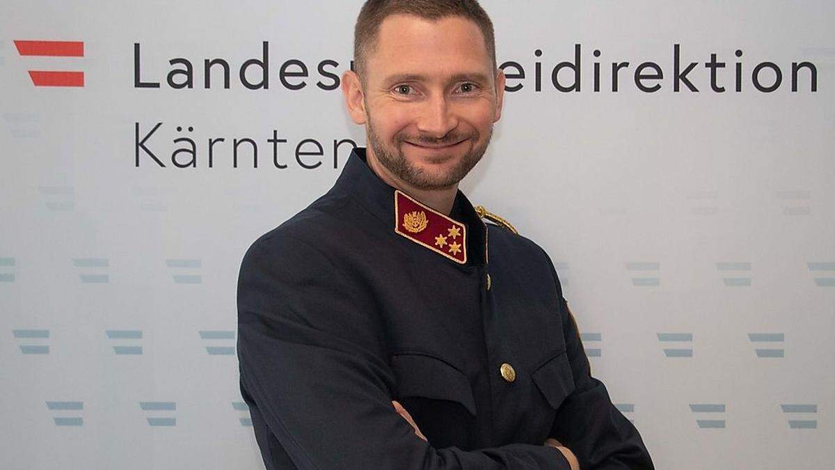 Startet mit neuer Aufgabe ins neue Jahr: Hauptmann Gerhard Raffer