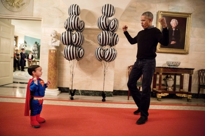 Klicken Sie sich durch die besten Fotos aus den Obama-Jahren im Weißen Haus...