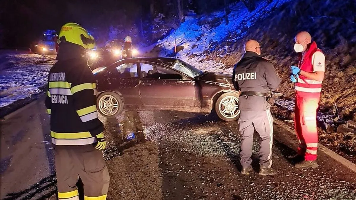 Am Auto entstand Totalschaden