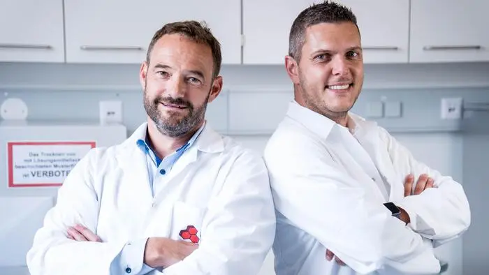 Thomas Pfeifer und Herwig Tiefenbacher